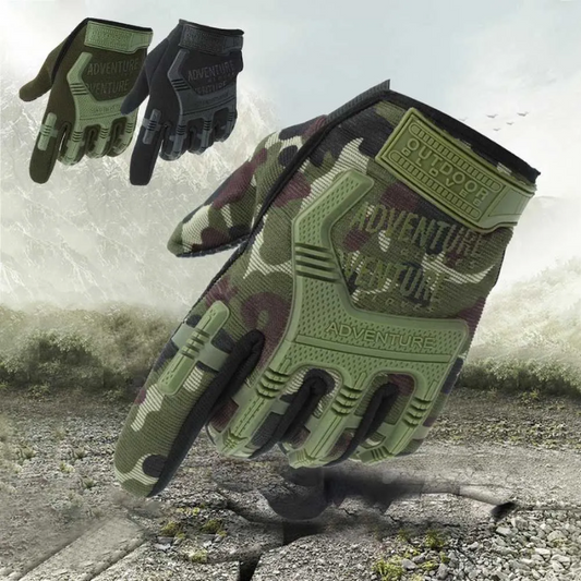 Tactical Gloves Men Full Finger Gloves Shooting Airsoft Combat Hunting Hiking Gloves Outdoor - HIGO HUNT™