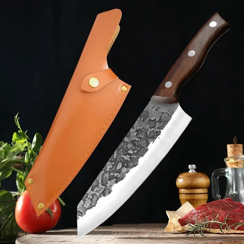 Japanese Chef’s Knife – Stainless Steel Butcher Knife for Meat, Fish & Vegetables- Blades Knives™