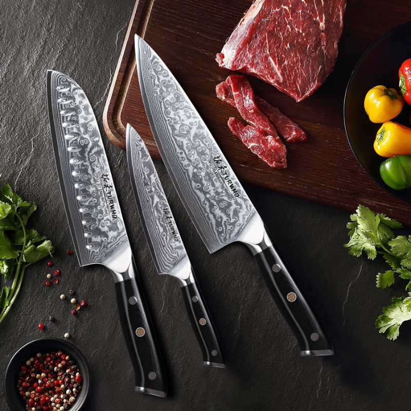 Chef Knife Super Sharp Santoku Utility Knife- Ben Knives™