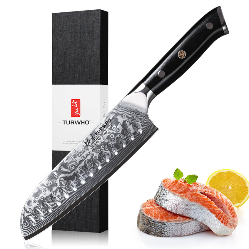 Chef Knife Super Sharp Santoku Utility Knife- Ben Knives™