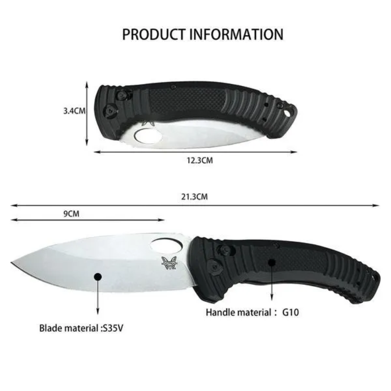 Benchmade 737  Folding Tool Outdoor Camping Hunting - Ben Knives™