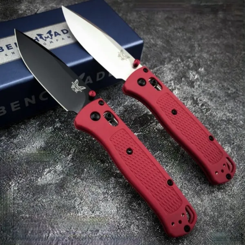 Benchmade Bugout 535 Camping Outdoor Tool Red Handle -Ben Knives™