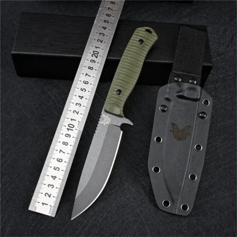 Benchmade 539GY Fixed Blade Tool Outdoors Camping Hunting -Ben Knives™