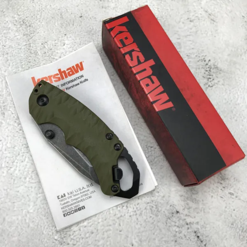 Kershaw 8750  Green GFN Handles Black Handles Tan Handles - Ben Knives™