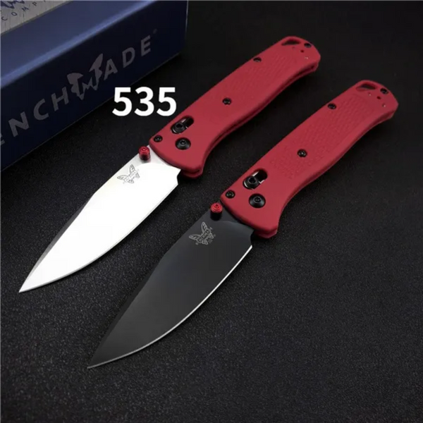 Benchmade Bugout 535 Camping Outdoor Tool Red Handle -Ben Knives™