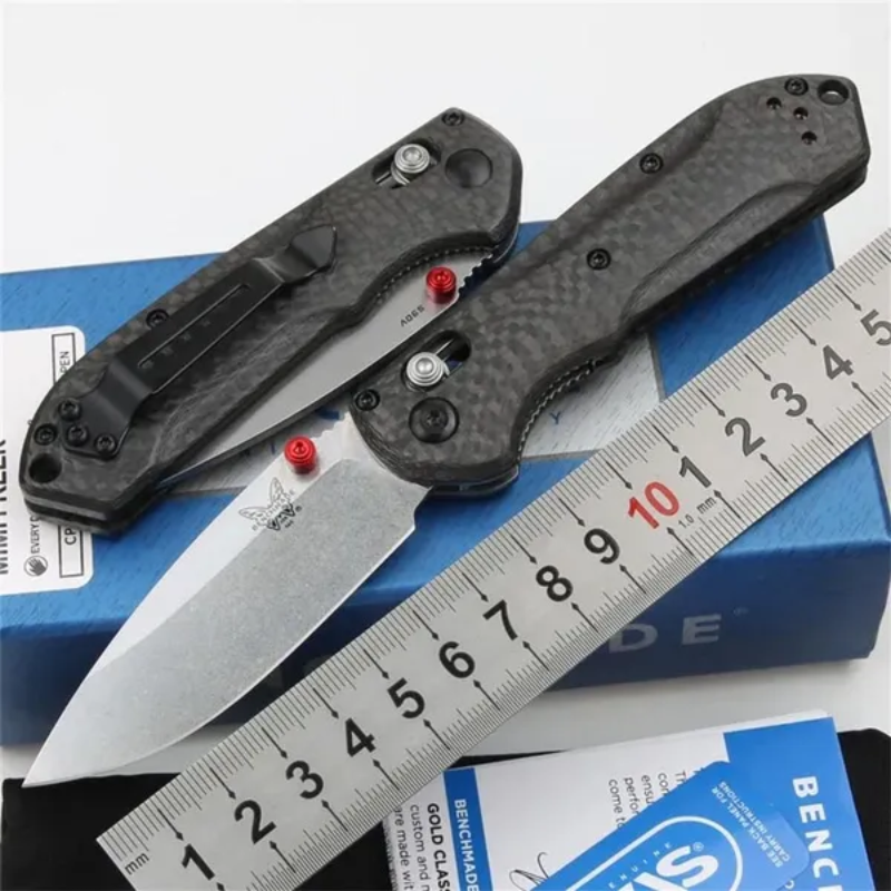 BM565-1 Mini Tools Carbon Fiber Handles For Outdoor Camping Hunting - Ben Knives™