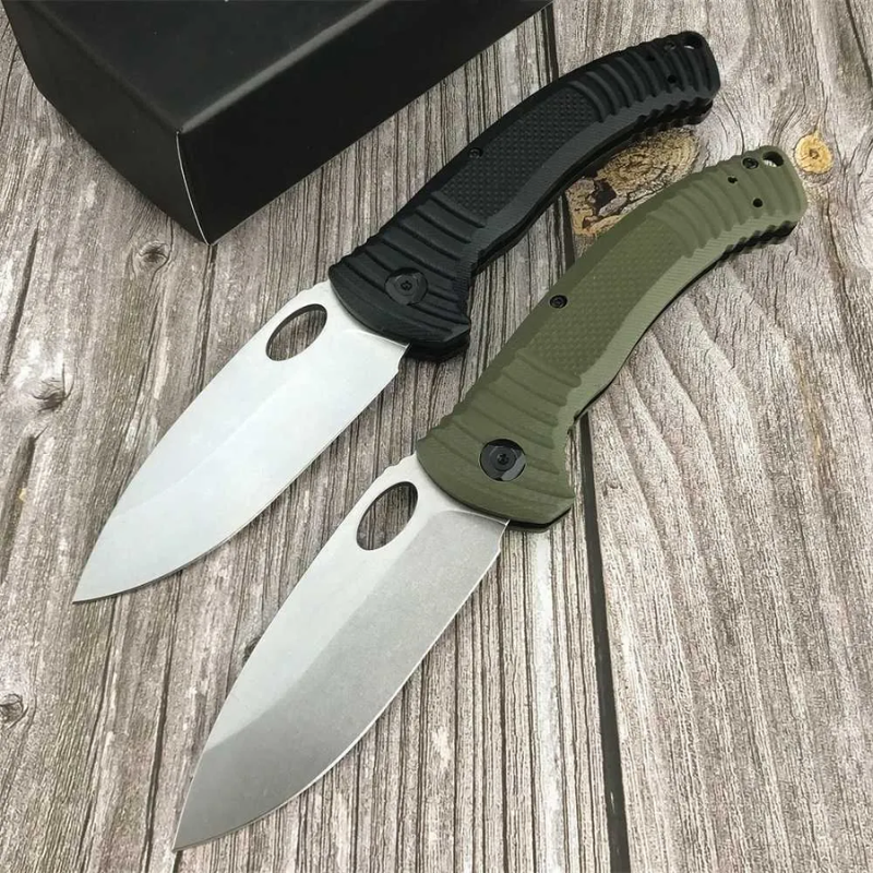 BM 737 Green/Black Tool Hunting Camping Outdoor -Ben Knives™