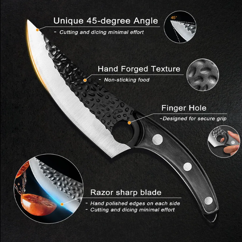 Chef Knife Kitchen Butcher Boning Cleaver Knife Japanese Kitchen - Ben Knives™