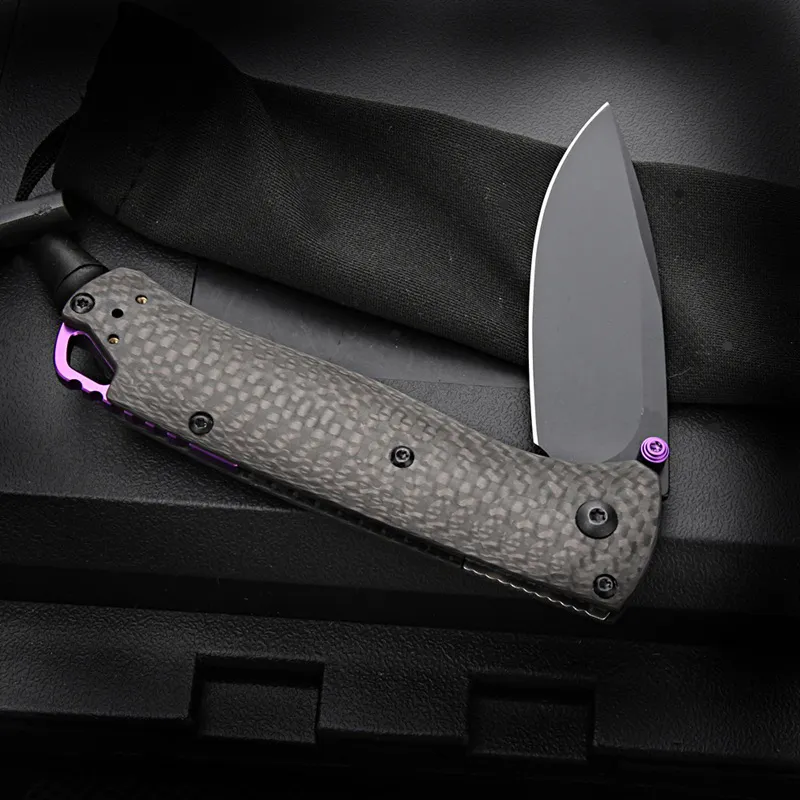 BM 560BK Carbon Fiber Handle  Folding Knife 535 Outdoor Camping Fishing Tool - Ben Knives™