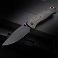 BM 560BK Carbon Fiber Handle  Folding Knife 535 Outdoor Camping Fishing Tool - Ben Knives™