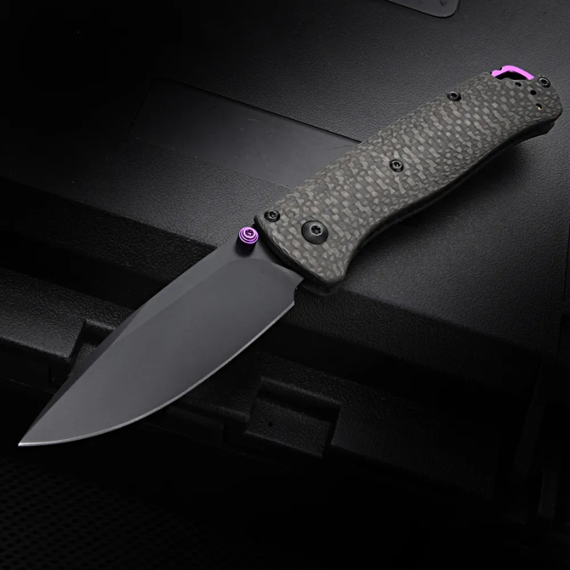 BM 560BK Carbon Fiber Handle  Folding Knife 535 Outdoor Camping Fishing Tool - Ben Knives™