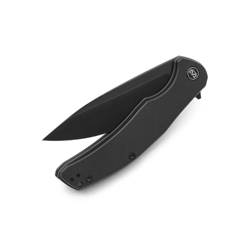 Miguron Velona flip pocket folding knife 14C28N black - Ben Knives™