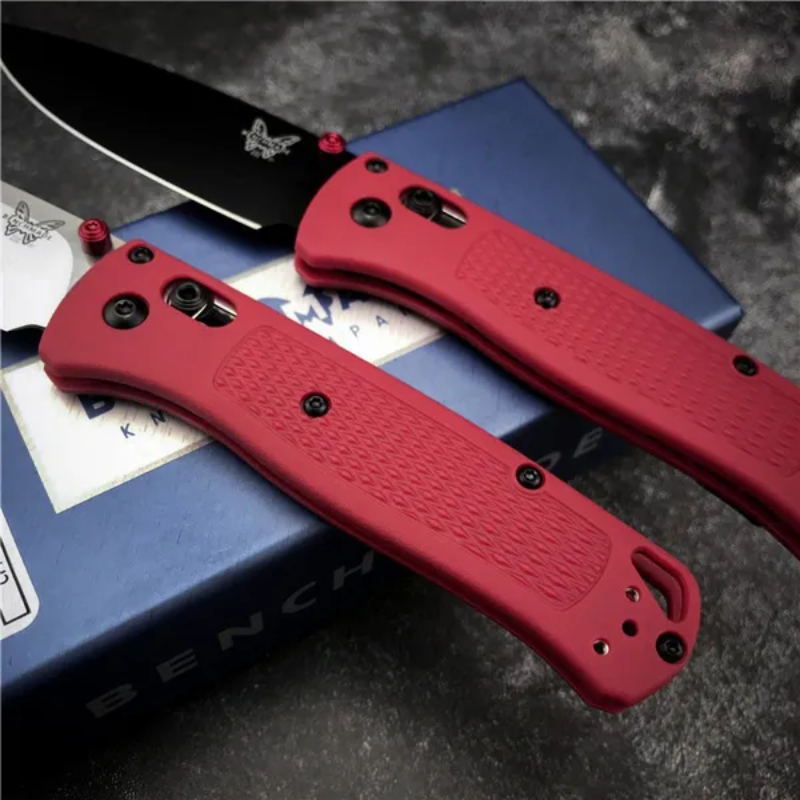 Benchmade Bugout 535 Camping Outdoor Tool Red Handle -Ben Knives™