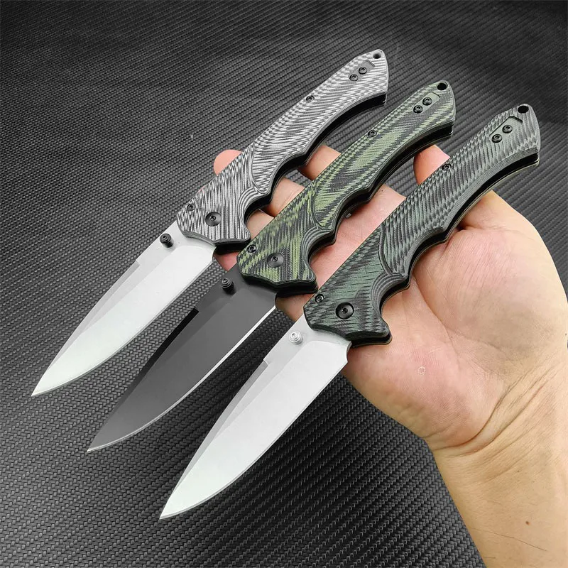 BM 615BK-1401 Mini-Rukus For Outdoor Camping Hunting Knives Tools