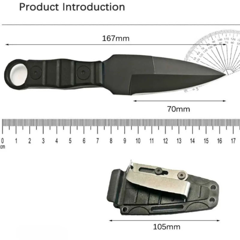 outdoor high hardness multifunctional field mini portable small straight - Ben Knives™