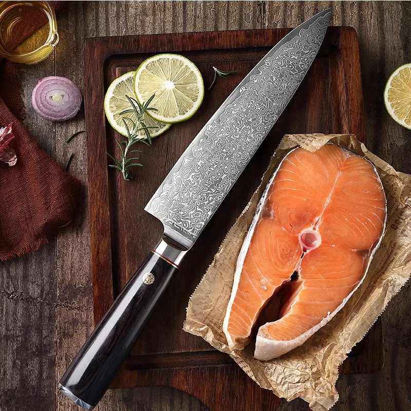 Kitchen Knife 67 Layers Damascus Steel - Ben Knives™