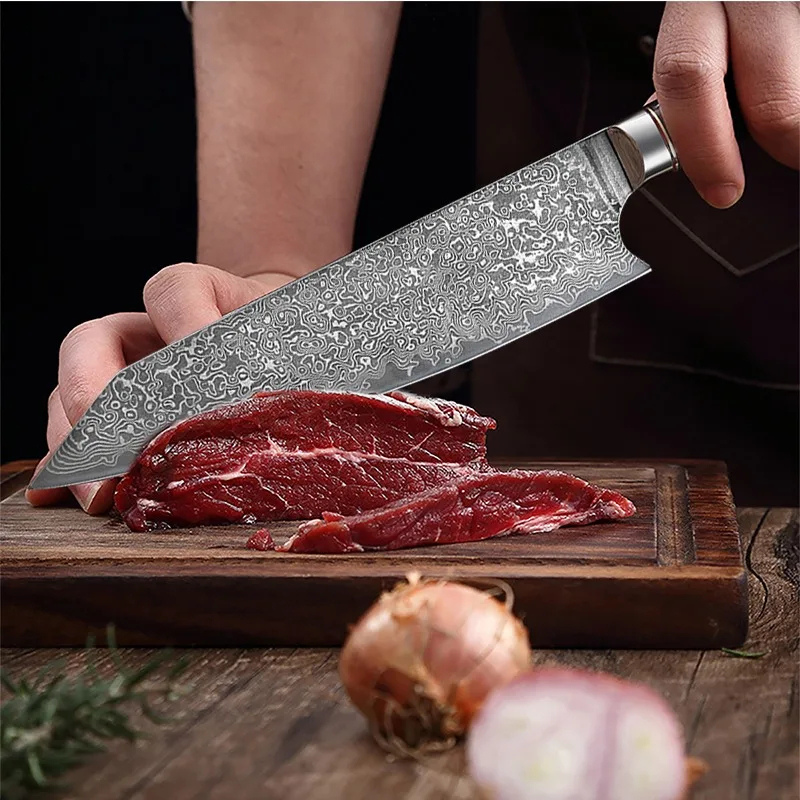 Kitchen Knife 67 Layers Damascus Steel - Ben Knives™