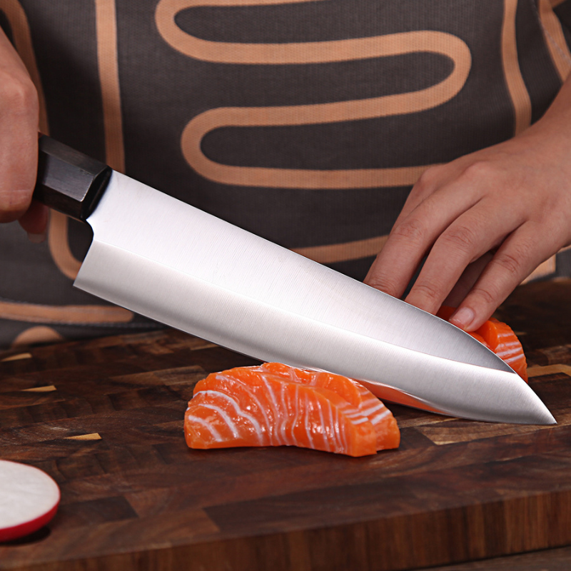 Sashimi Knife Handmade Forged Sharp Chefs Cleaver -Ben Knives™