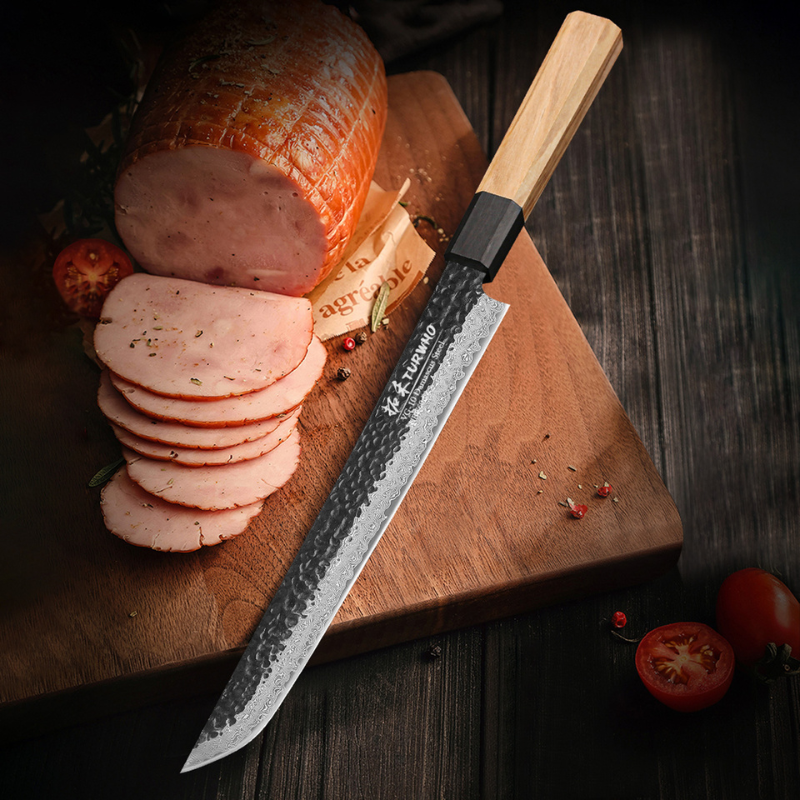 TURWHO 10.5 Kitchen Knife Japanese Damascus Steel -Ben Knives™