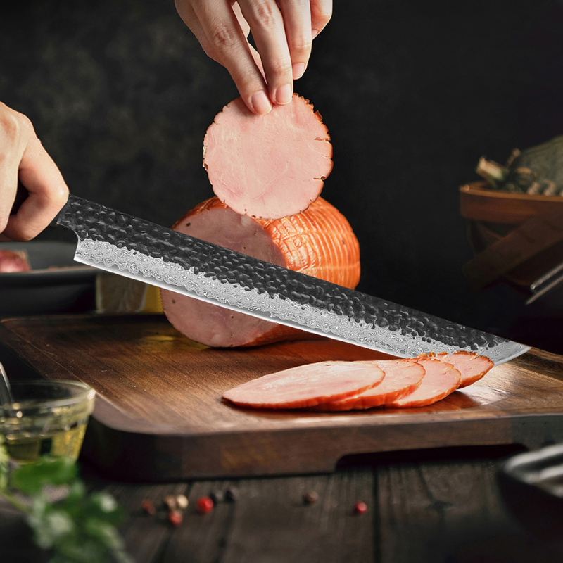 TURWHO 10.5 Kitchen Knife Japanese Damascus Steel -Ben Knives™