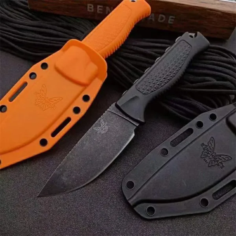 Benchmade 15006 Orange/Black Handle Tools For Outdoor Hunting -Ben Knives™